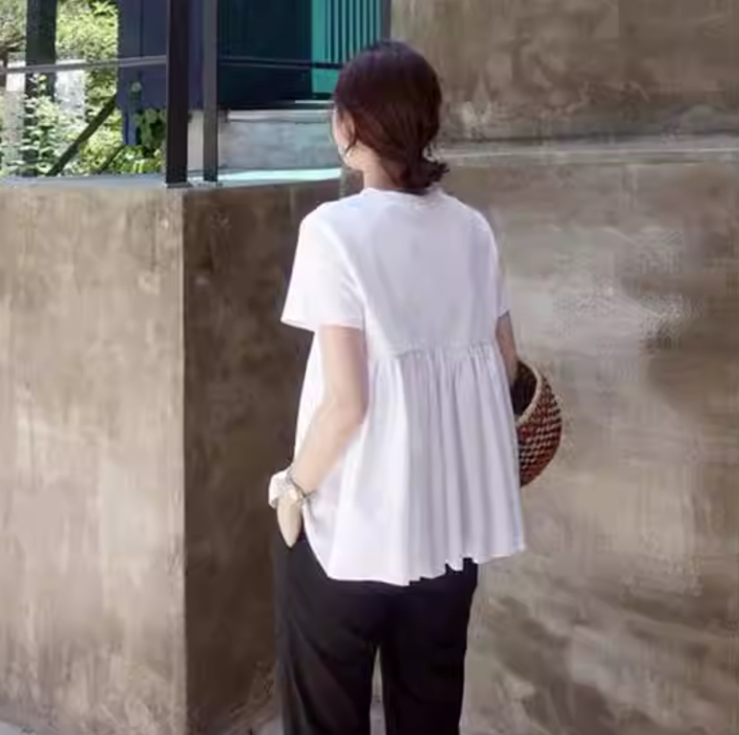トップス カットソー レディース Tシャツ 半袖 ラウンドネック クルーネック かわいい 大人可愛い きれいめ シンプル カジュアル おしゃれ かっこいい ラフ メンズライク マニッシュ ボーイッシュ
