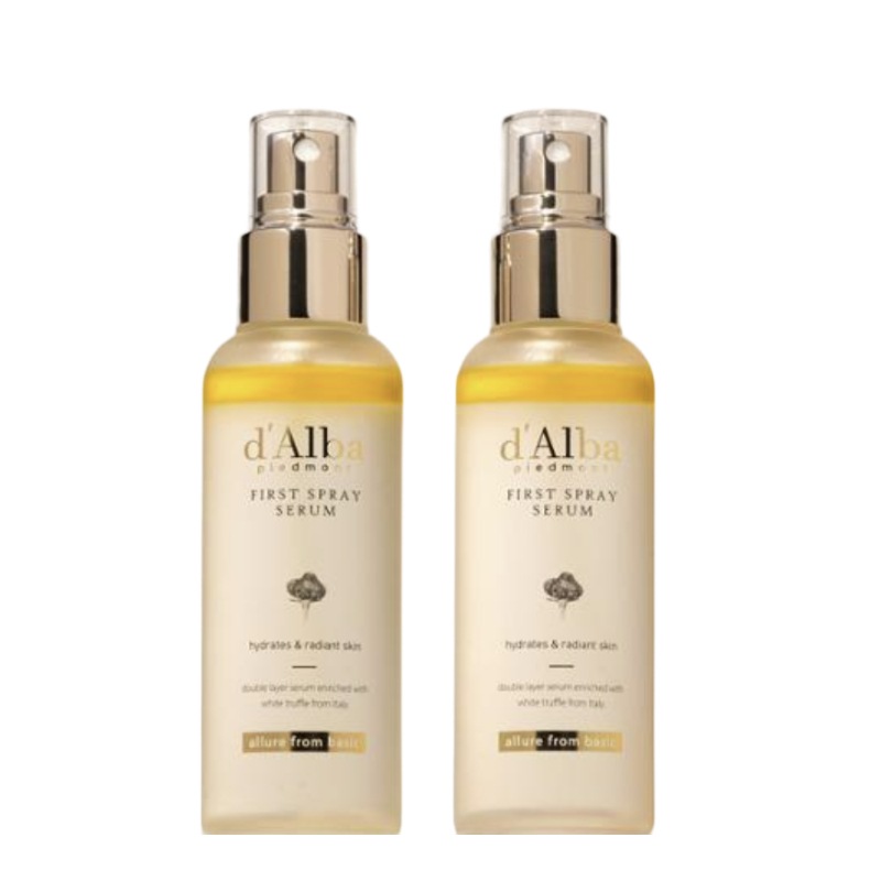 韓国のSNSで「3秒ツヤミスト」 ホワイトトリュフファーストスプレーセラム 100ml+100ml