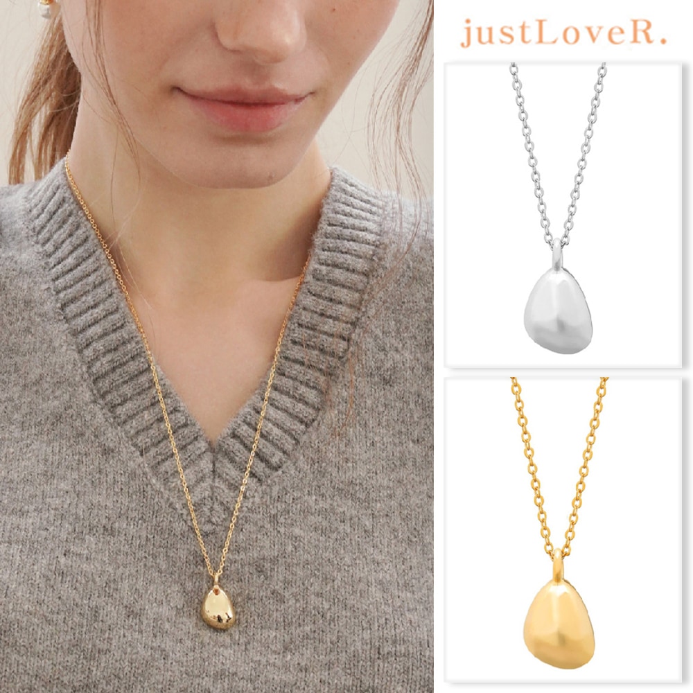 [just LoveR.] Classic Pebble Necklace