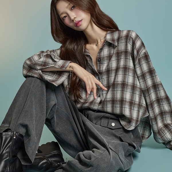 S782 チェック シャツ