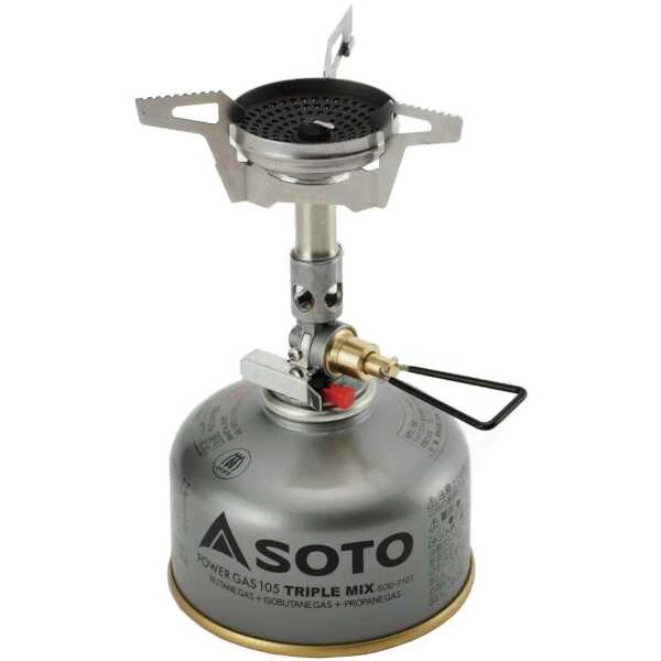 SOTO マイクロレギュレーターストーブ ウインドマスター SOD-310 バーナー単体（使用時）幅90×奥行117×高さ100mm #SOD-310