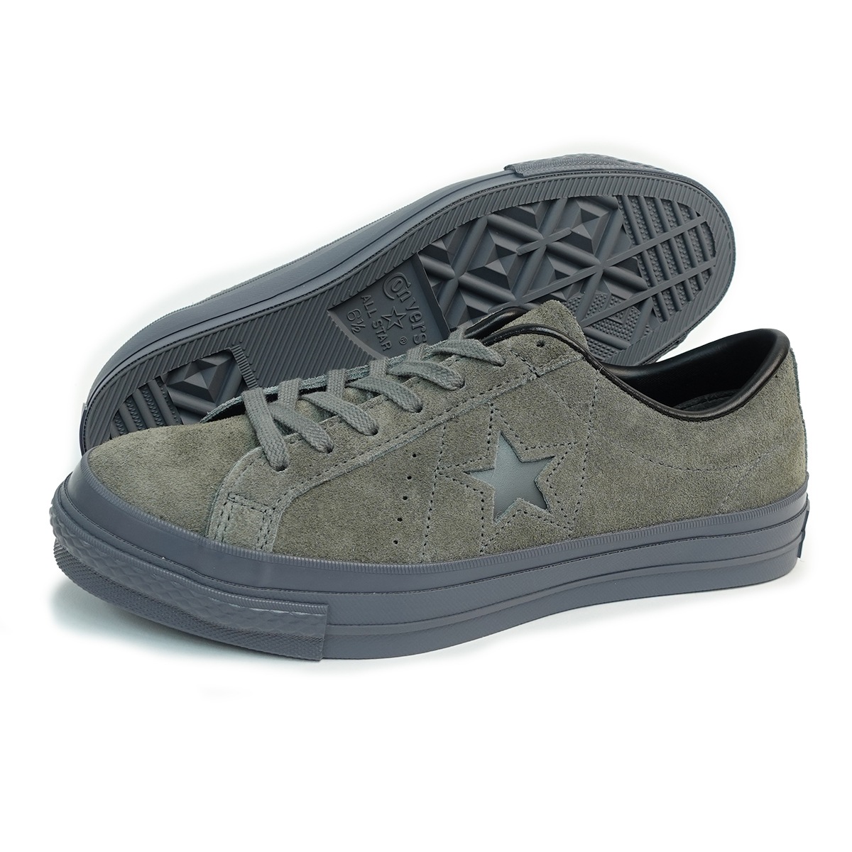 スニーカー メンズ レディース ローカット ワンスター J スエード グレイ グレー系 ONE STAR J 日本製