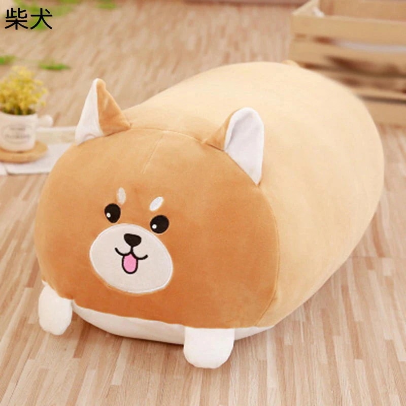 【人気商品】ぬいぐるみ 動物 イヌ 猫 抱き枕 昼寝クッション 可愛い キャラクター もちもち ビッグサイズ 玩具 ソファー ボディ枕 フワフワ INS風 癒される 洗える 女性 家族 恋人 バレンタ