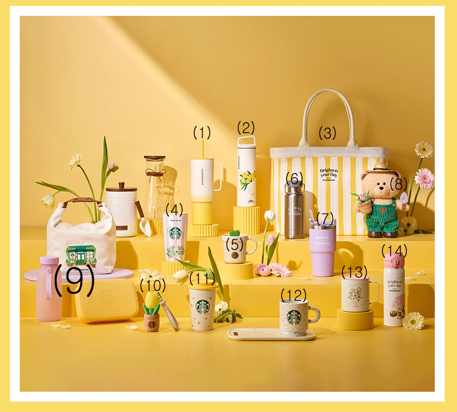 スターバックスコリア2025 スプリング春MD限定版コレクションコレクション タンブラー/マグ 2025 Starbucks 春 Spirng MD collection +追跡番号