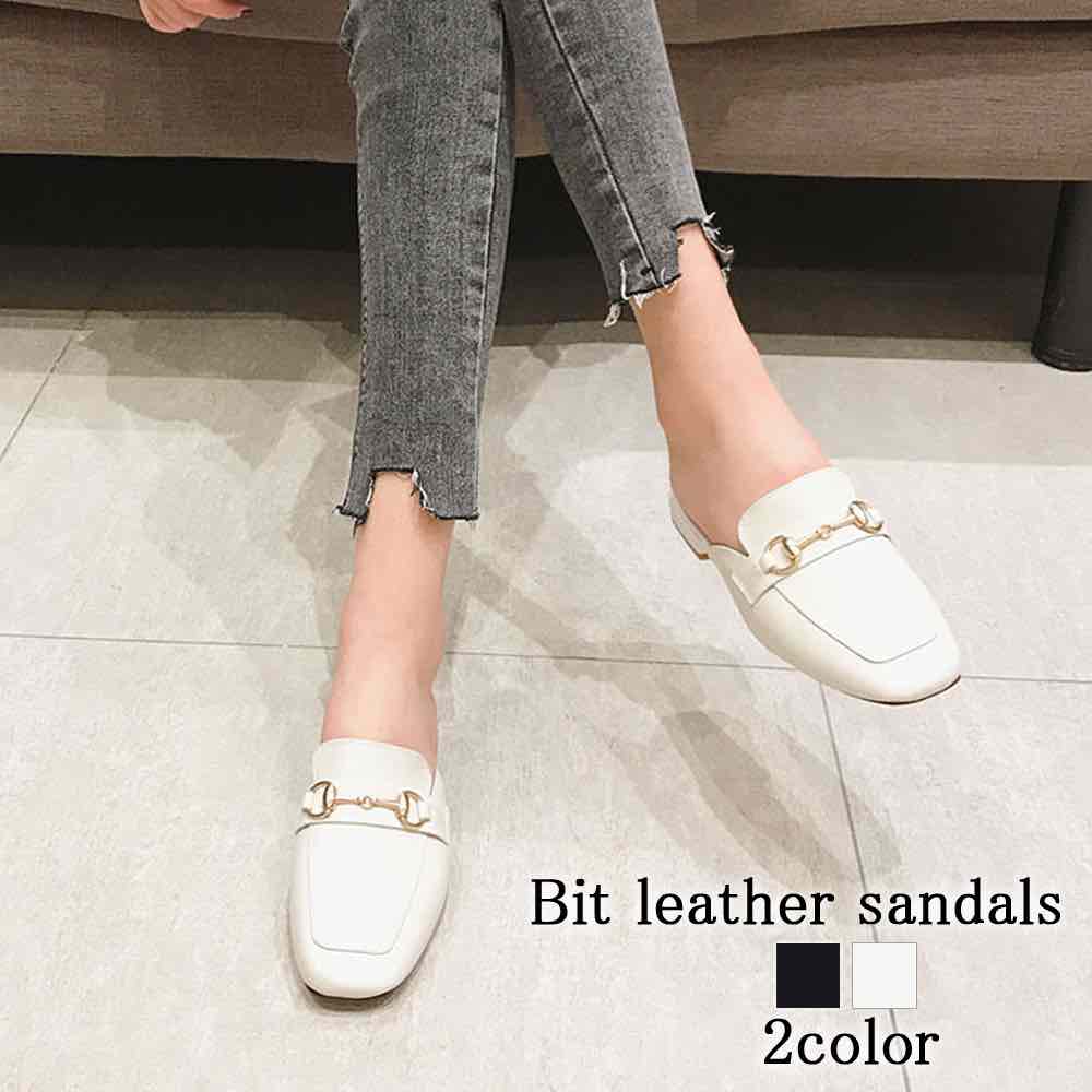 ローファー レディース ビット付きレザーサンダル 大人 痛くない フラットシューズ ビット 秋 学生 ヒール スニーカー 春 ブランド 革 茶 モカシン お洒落 黒 シューズ バレエシューズ 幅広 厚