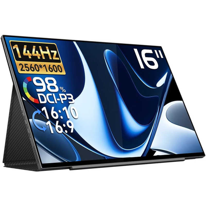 EHOMEWEI　USB-C接続 PCモニター モバイルモニター SPシリーズ [16型 /WQXGA(2560×1600） /ワイド]　SP-160NW
