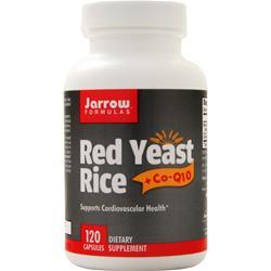 JARROW社　レッド イースト ライス + Co-Q10 120カプセル