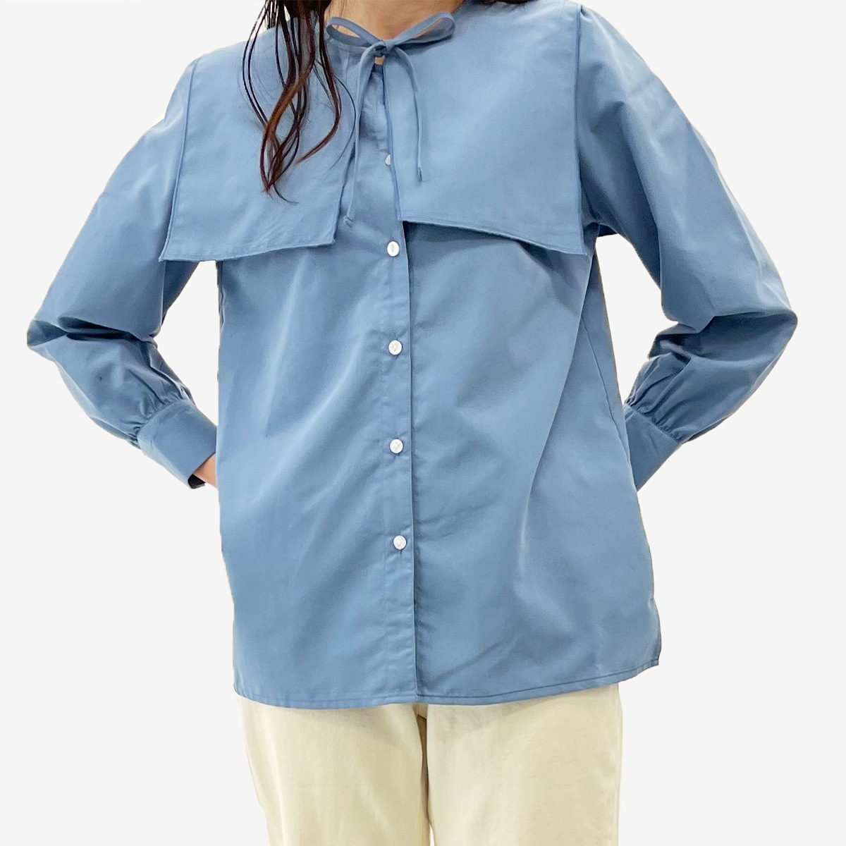 2WAYセーラーカラーブラウス