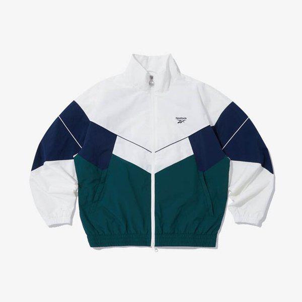 ヘリテージウインドブレーカーv26 - ホワイトグリーン REJU-6EJ12-OW