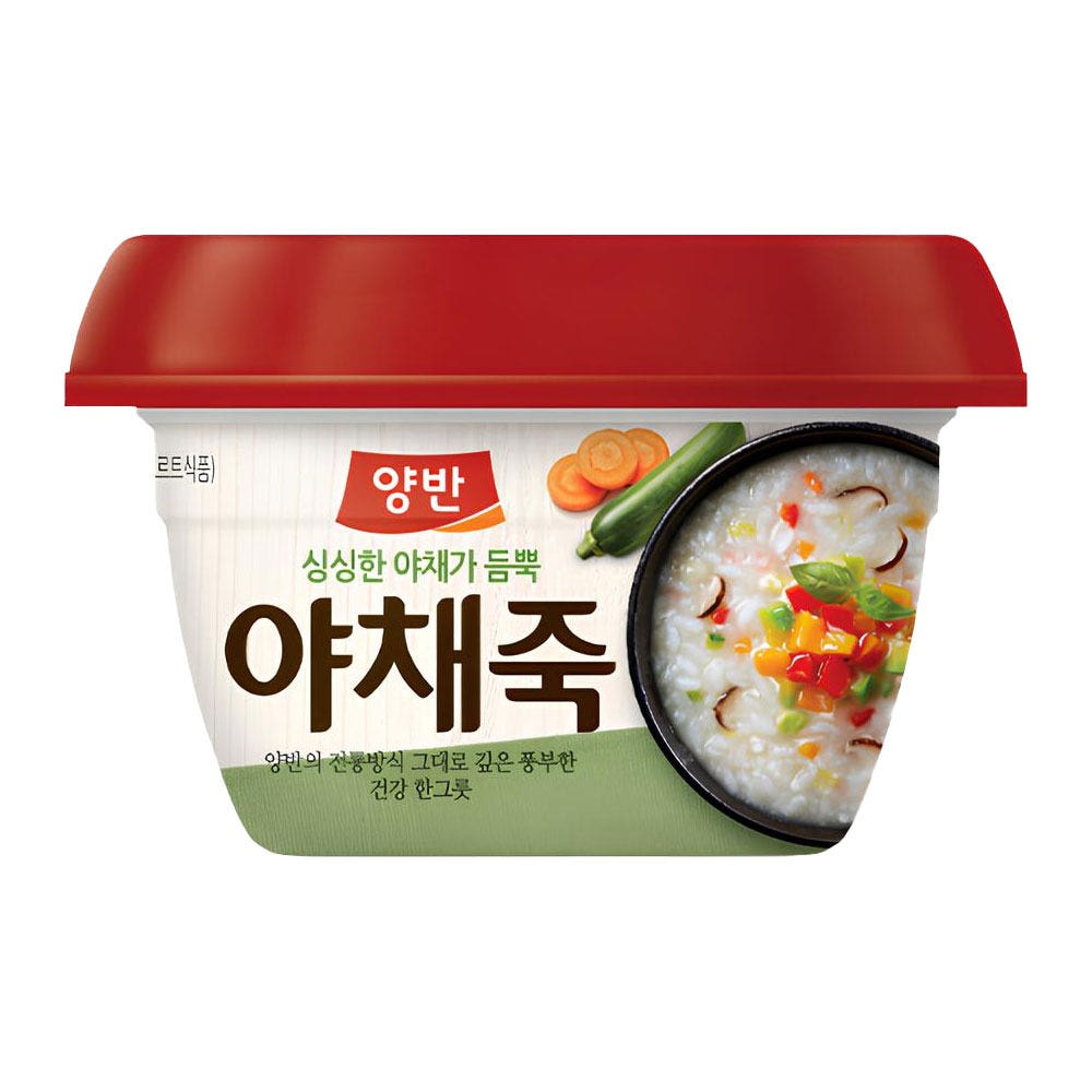 (韓国食品) 285g*24個 / お粥 / おかゆ / かゆ / 粥 / 韓国粥 / 韓国お粥 / 野菜 / やさい / 野菜粥 / 韓国野菜粥 / 韓国レトルト食品 / レトルト食品