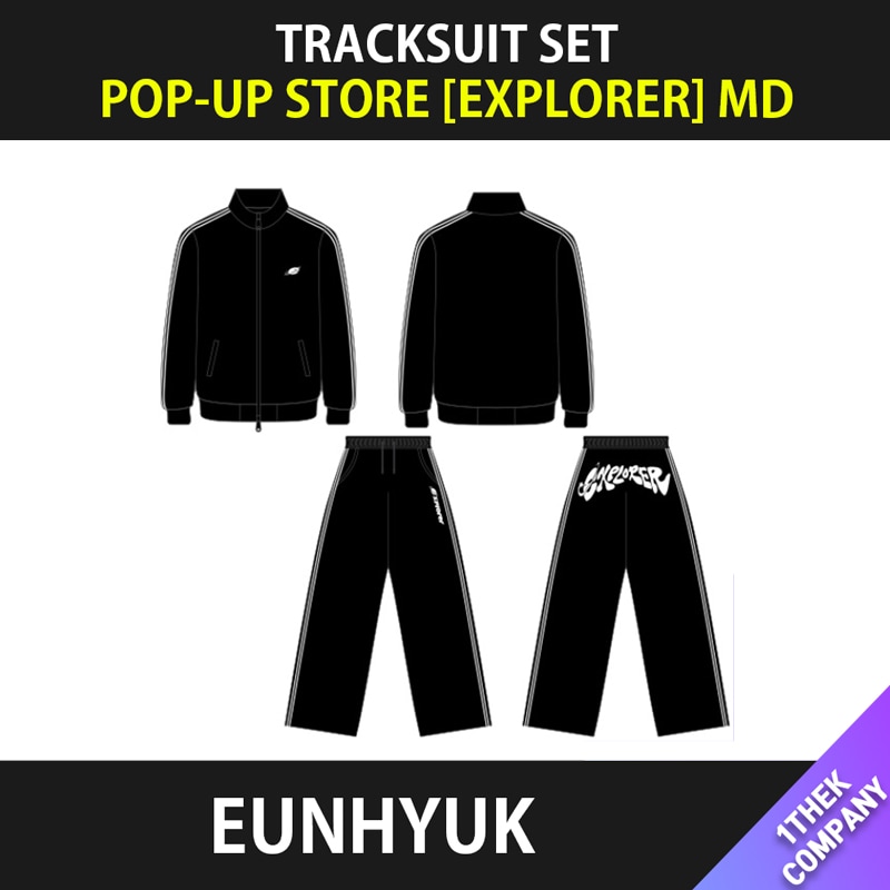 （TRACKSUIT SET）EUNHYUK THE 1ST MINI ALBUM POP-UP STORE [EXPLORER] MD