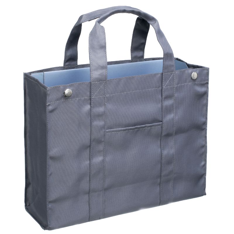 （まとめ買い）サクラクレパス ノータム オフィストートバッグ A4 グレー UNT-A4#44 [x3]