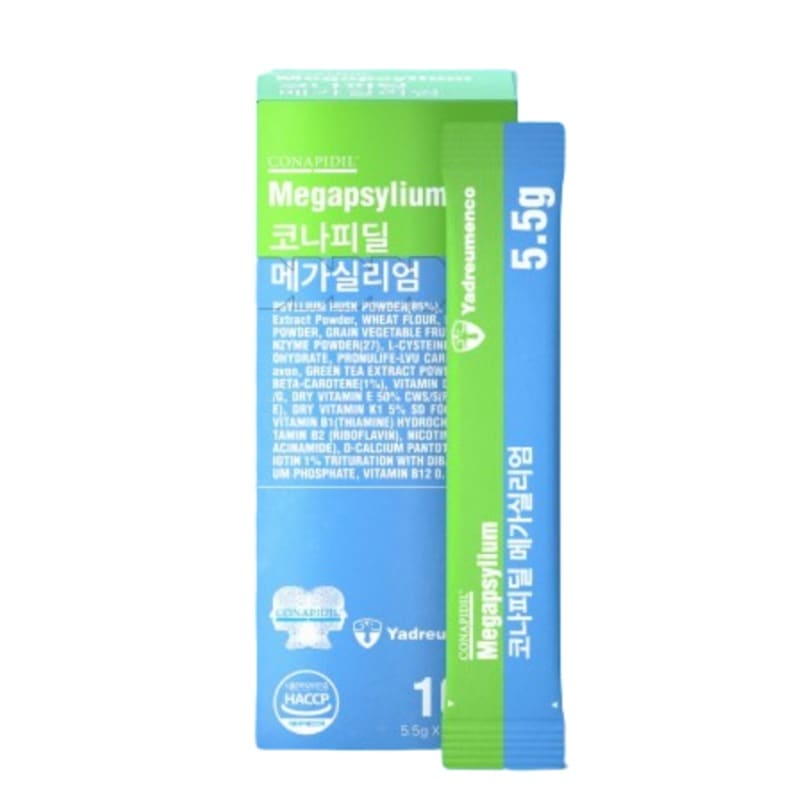 【大人気】2025新作発売！ Megapsylium 5.5g* 10包/中からきれいに腸から改善してニキビ肌をきれいに！