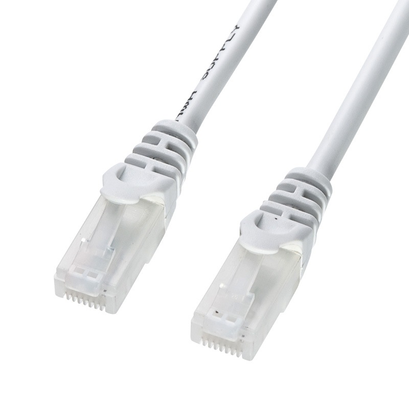 （まとめ買い）ツメ折れ防止CAT5eLANケーブル 20m ホワイト LA-Y5TS-20 [x3]