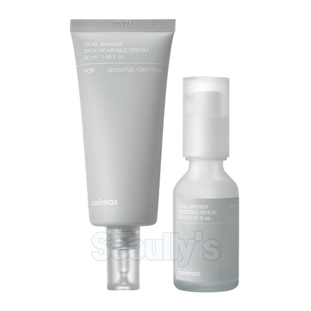 デュアルバリア 2種 スキンケア セット(美容液 30ml + クリーム 50ml)