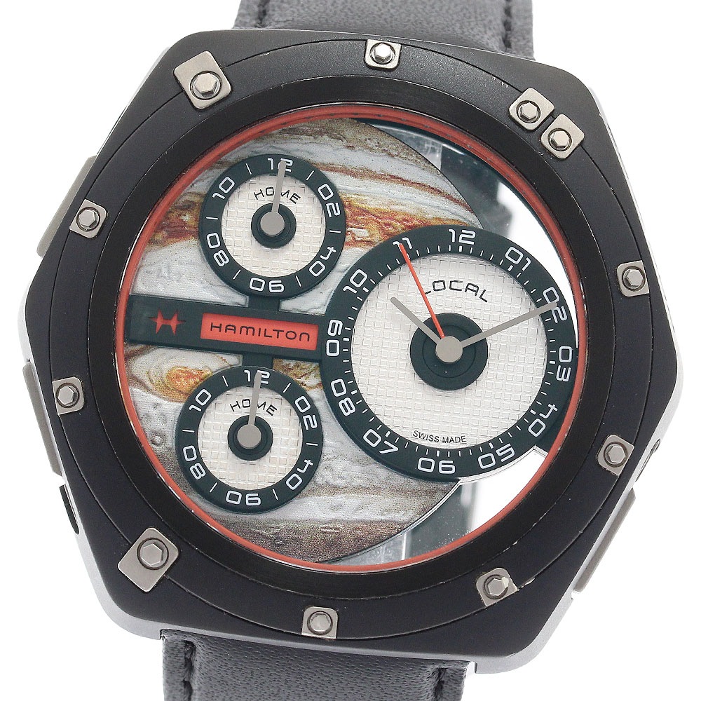 ハミルトン HAMILTON H515980 アメリカンクラシック ODC X-03 世界限定999本 自動巻き メンズ 保証書付き_914635【中古】