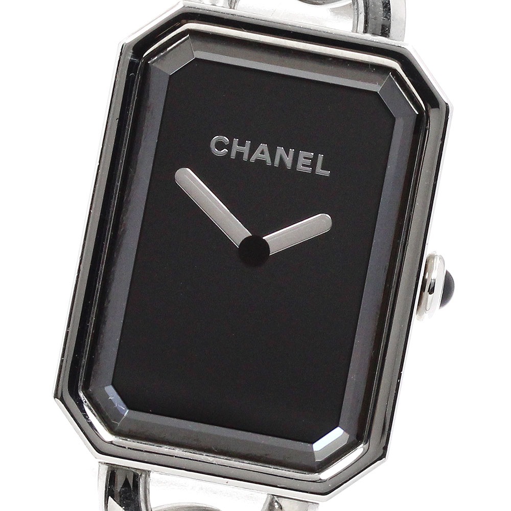 シャネル CHANEL H3250 プルミエール クォーツ レディース 保証書付き_939010【中古】