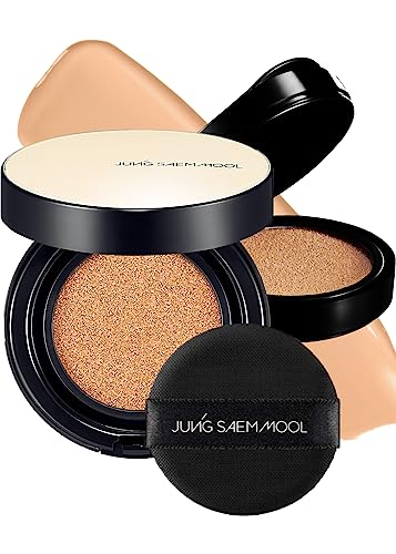 【ジョンセンムル(JUNG SAEM MOOL)公式】エッセンシャル スキン ヌーダー ロングウェア クッション リフィル付き【JUNGSAEM