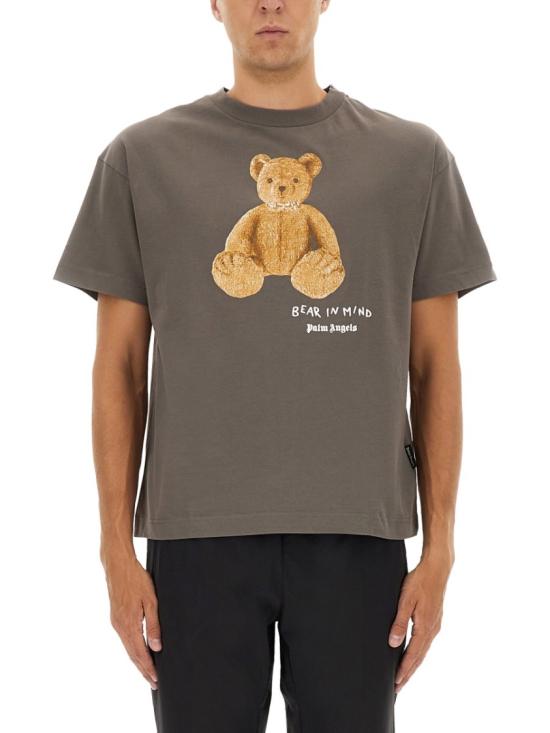 PALM ANGELS Men T-Shirts PMAA109F25 JER00A0760 Grey