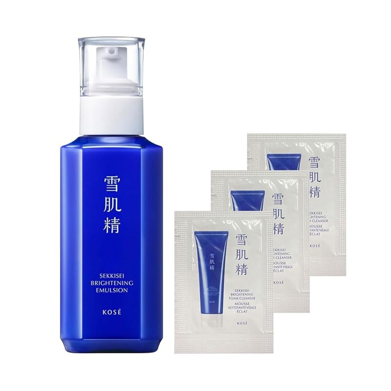 【医薬部外品】 薬用雪肌精 ブライトニング エマルジョン 本体 限定キット 140mL おまけ付き 5,577円