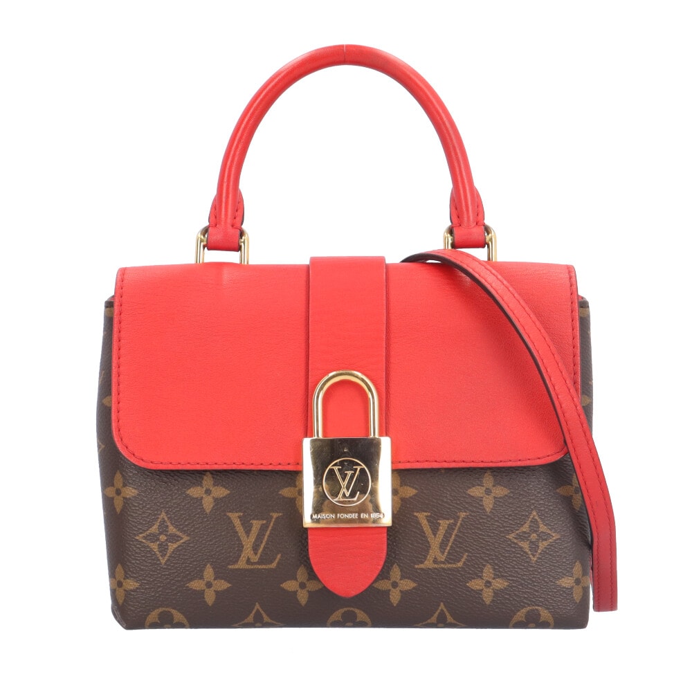 ルイヴィトン ロッキーBB モノグラム ショルダーバッグ モノグラムキャンバス M44322 ブラウン LOUIS VUITTON 中古