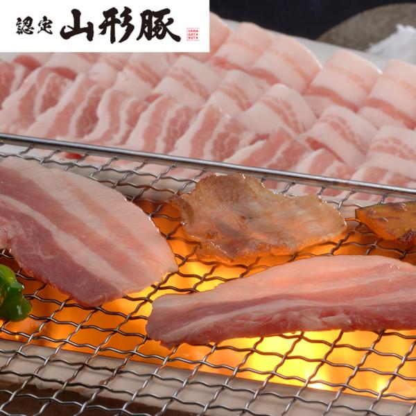 山形県食肉公社認定 山形豚 バラ焼肉（600g）