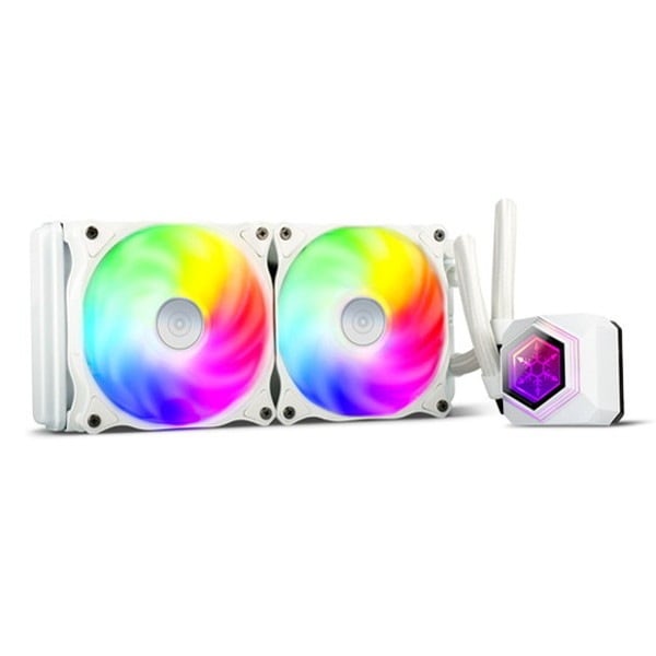 SST-PF240W-ARGB-V2 ホワイト [水冷CPUクーラー]
