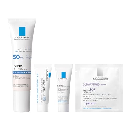 【限定】ラ ロッシュ ポゼ トーンアップキット ホワイト UV下地 SPF50+ PA++++ 保湿 敏感肌 透明感 30ミリリットル