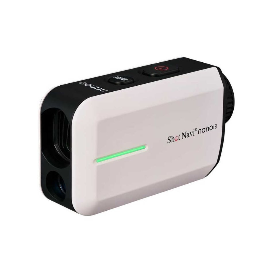 【新品】Shot navi ショットナビ Laser Sniper ゴルフレーザー距離計 nano+ ホワイト