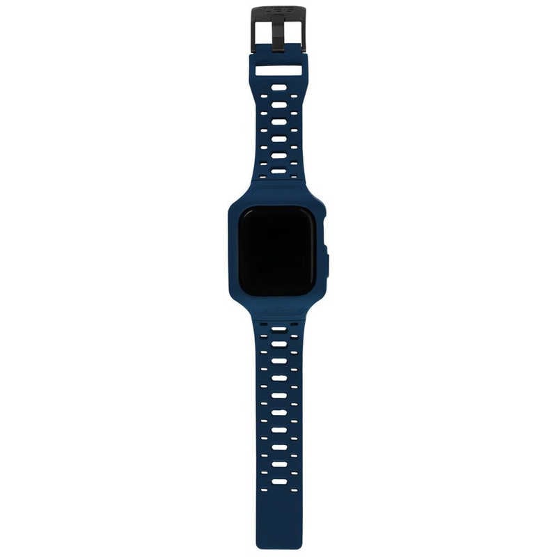UAG Apple Watch 45mm用ケース+バンド Rip Curl HUNTINGTONシリーズ(ネイビー) UAG-AWL-RCHT-NV
