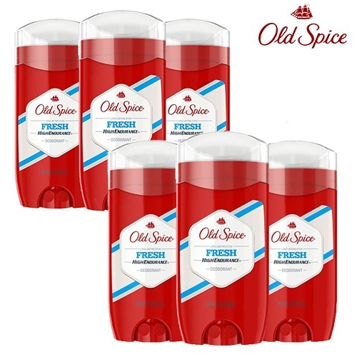 【エクスプレス便】オールドスパイス Old Spice フレッシュ 6個セット 長時間持続 スティックタイプ 3.0oz6　制汗剤 Deodorant Antiperspirant