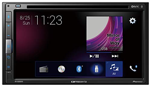 Pioneer パイオ ニア ディスプレイオーディオ FH-6500D V D 6.8インチ 2DIN CD D V D USB Bluetooth iPod i Phone AUX DSP カロッツ