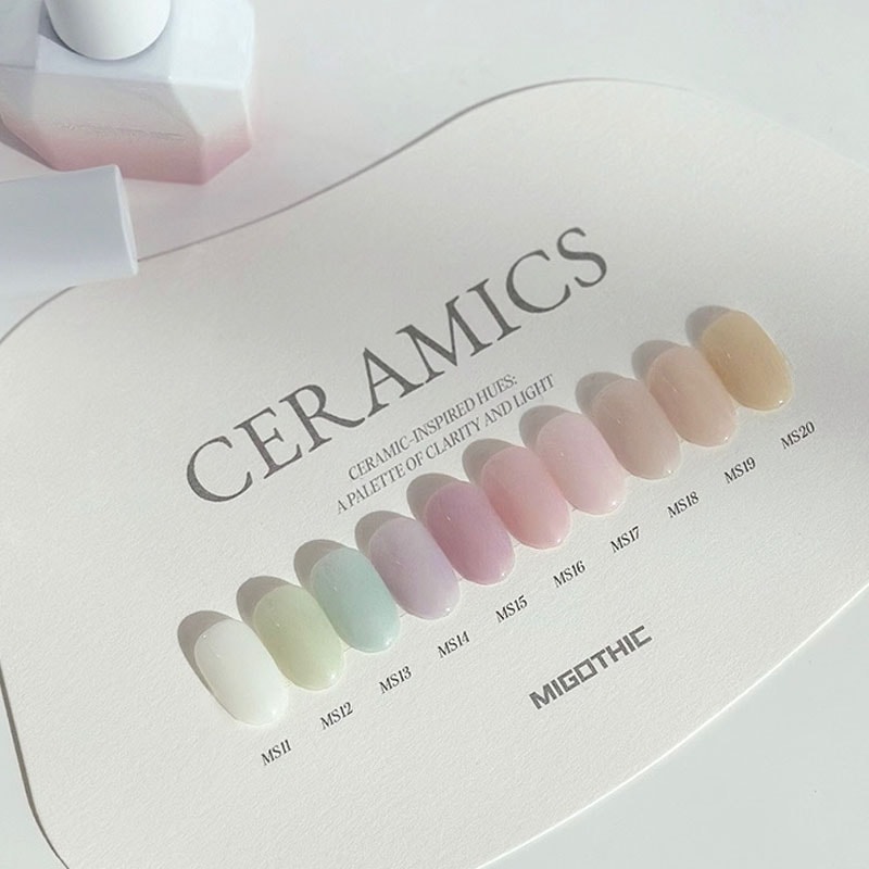 [MIGOTHIC] 【CERAMICS】 10色-セット / 陶器シロップジェルコレクション