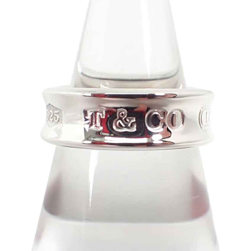 美品 ティファニー 1837 リング　14号 Tiffany 1837 新品同様 ティファニー リング 指輪 K18 イエロー