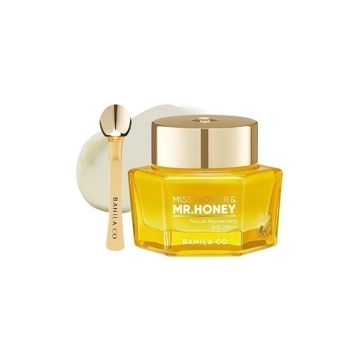 ミスフラワーアンドミスターハニープロポリス リジュビネイティング アイクリーム 20ml 蜂蜜 はちみつ アイクリーム 目元たるみ しわ 乾燥 保湿 人気 韓国