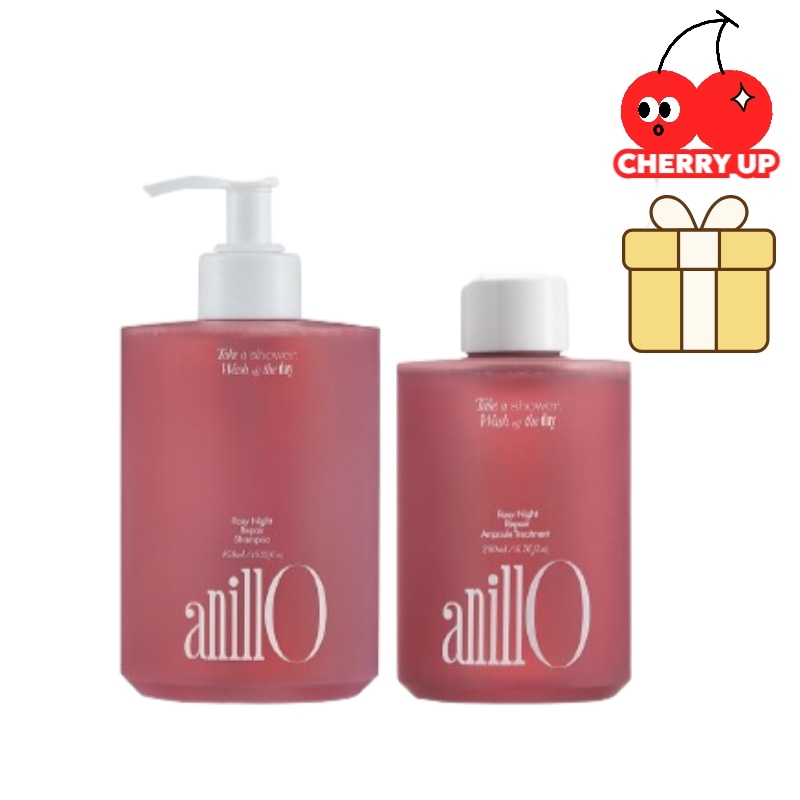 【特別セット】ロージーナイト リペア シャンプー450ml＆トリートメント200ml デュオセットダメージヘア 集中ケア サロン品質 保湿 アロマの香り 韓国ヘアケア ノンシリコン 潤い パサつき