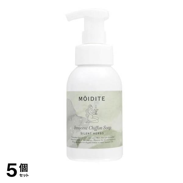 MOIDITE(モアディーテ) イノセントシフォンソープ サイレントハーブの香り 300mL (本体) 5個セット