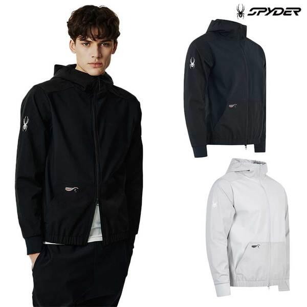 [] 男性 TEAM VENOM ウーブンフード付きジップアップジャケット SPJPCNFT304M