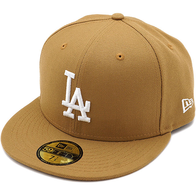 キャップ MLB カスタム 59FIFTY ロサンゼルスドジャース ウィート/ホワイト [13562249] NEW ERA 5,614円