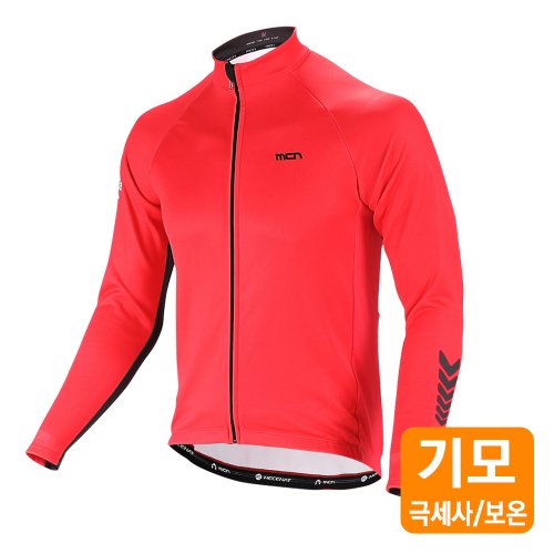 MCNSPORTS 起毛加工ルーバーロングスリーブジャージ