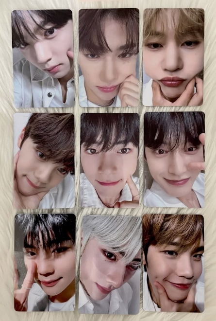 Zerobaseone Withmuu Digipack Ver. Luckydraw 9EA SET / 1st Album Youth In the Shade 公式 Photocard