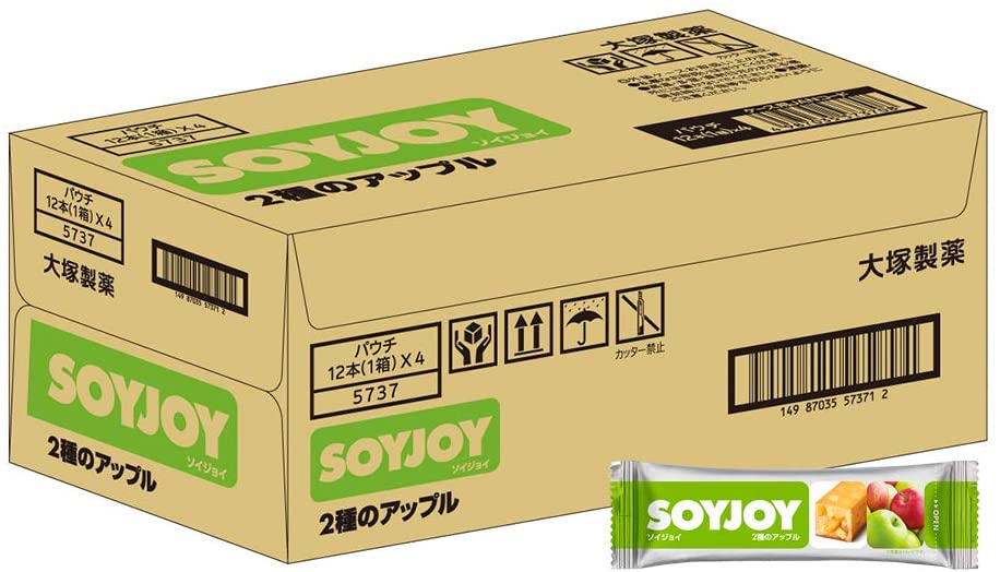 大塚製薬 ソイジョイ 2種のアップル 30g48個