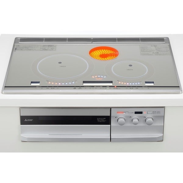 CS-G321VWSR プレミアムシルバー [ビルトインIHクッキングヒーター (IH3口75cm幅+ラジエント)]