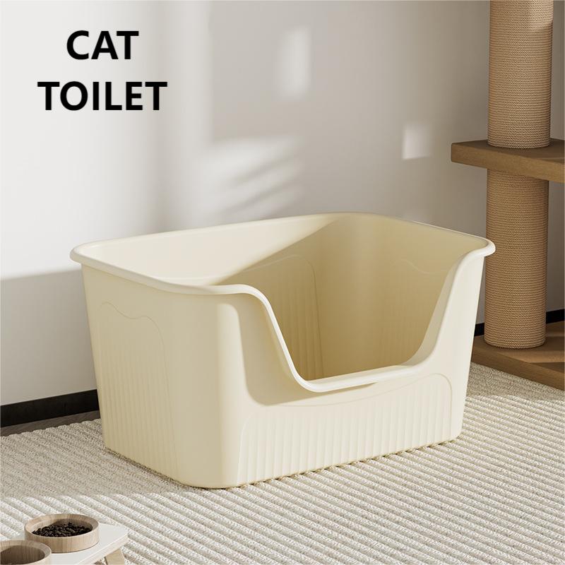 猫トイレ 特大 大きめ ネコトイレ 大型 大きめ 隠す 猫砂 飛び散り防止 スコップ付き 猫 トイレ 猫用トイレ ネコ ねこトイレ用品 トイレ 臭い防止 抗菌 お部屋匂い対策 全年齢猫用