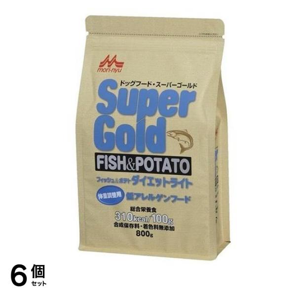 森乳 フィッシュ&ポテト ダイエットライト 800g 6個セット