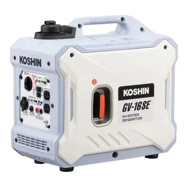 工進 発電機 ガソリン 低騒音 非常用 アウトドア インバーター発電機 1.6kVA GV-16SE KOSHIN