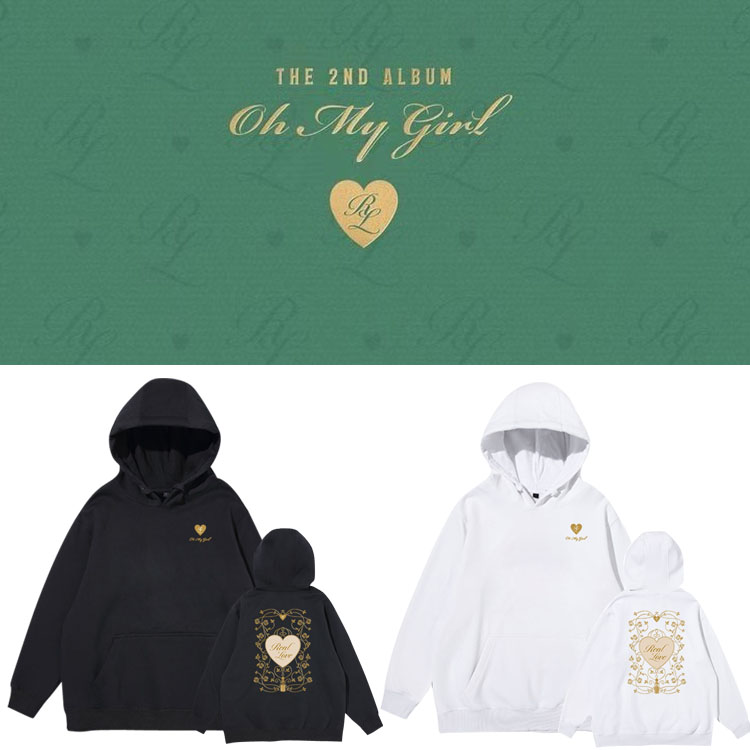 Oh My Girl アルバム リアル ラブ スプリング パーカー ルーズ プルオーバー コットン スウェットシャツ 5,229円