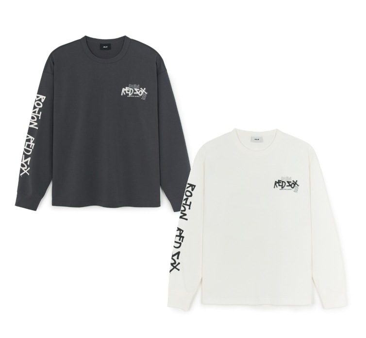 Basic Street Logo Over Fit T-Shirt (3ATSB1054-43IVS, 3ATSB1054-43CGS)