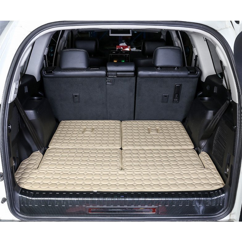 ラゲッジマットランドクルーザー プラド150系 専用 レザー7人乗り トランクトレイ ラゲッジカバー 車中泊グッズ　3色 3Pセット