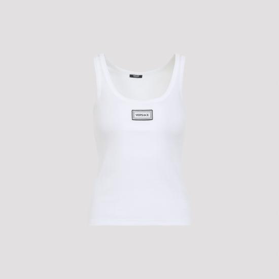 VERSACE Women Tops 1023210 1A17222 1W000 OPTICAL WHITE
